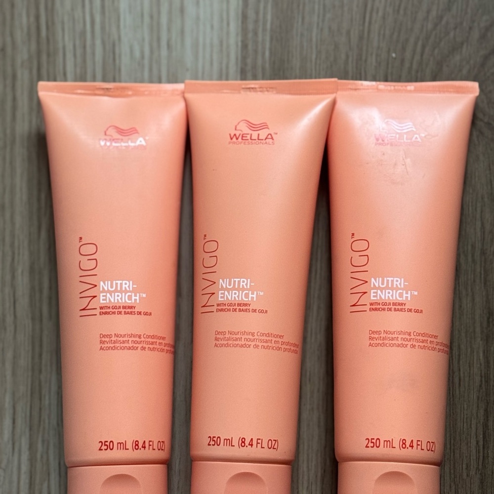 Wella Invigo Nutri-Enrich Conditioner Trio